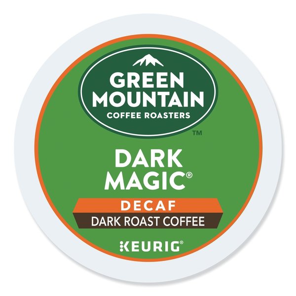 Green Mountain Coffee Dark Magic Decaf Extra Bold Coffee K-Cups, PK96 PK 4067